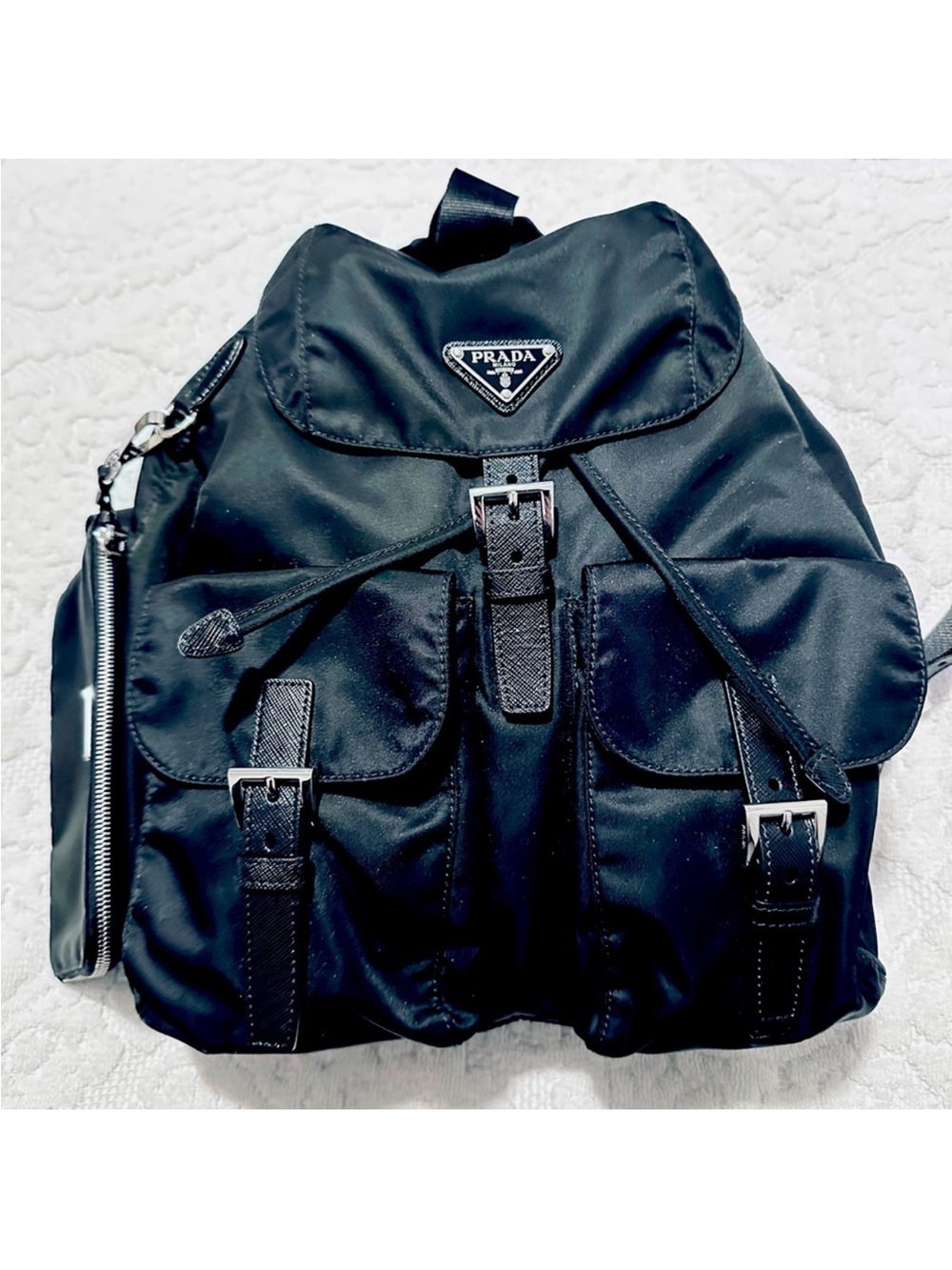 Prada | Bag | Prada Re-Nylon Medium Backpack - Picture 15 of 15